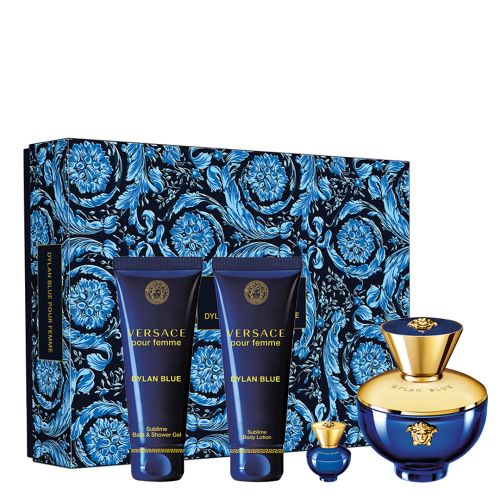 Versace Dylan Blue Pour Femme Edp Natural Spray Gift Set 100ml