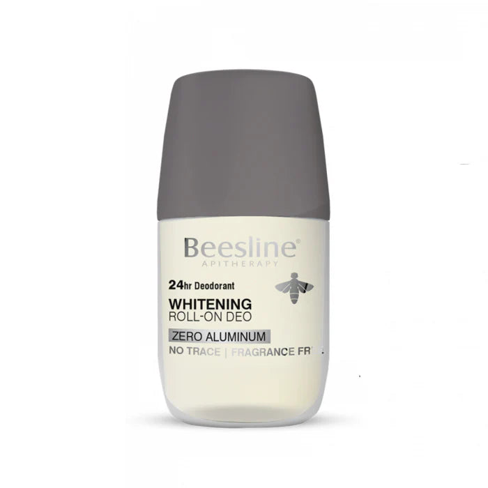 Beesline Mens Whitening Roll-On Deo Zero Aluminum Fragrance Free Grey 70ml