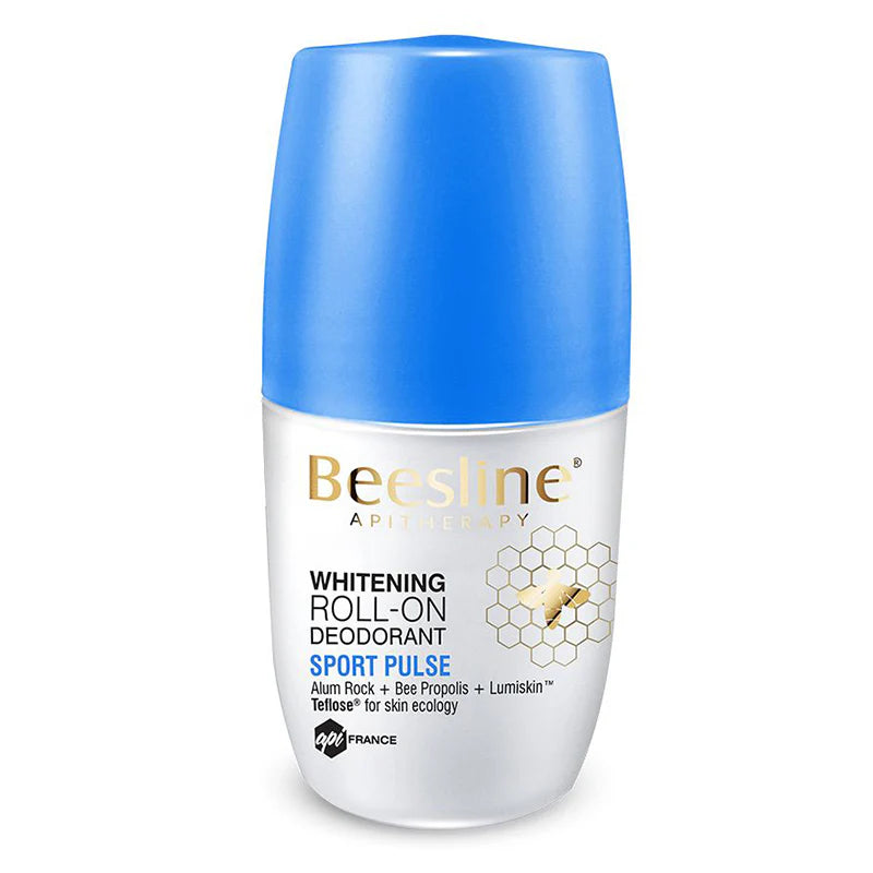 Beesline Whitening Roll On Deodorant - Deo Sport Pulse White/Blue 50ml