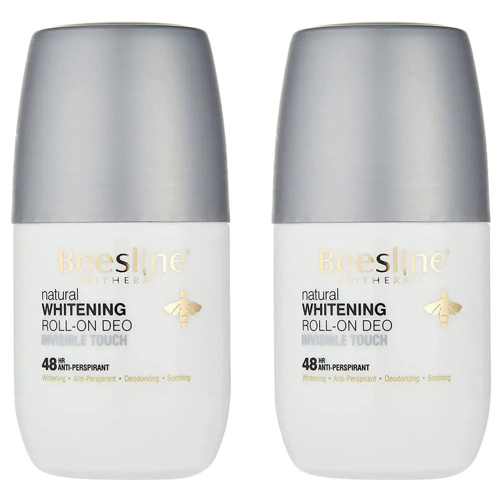 Beesline Whitening Roll On Deodorant - Invisible Touch White/Grey