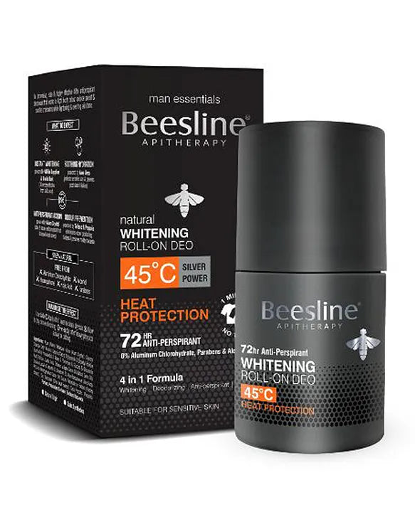 Beesline Whitening Roll-on Deodorant Heat Protection for Men 50ml