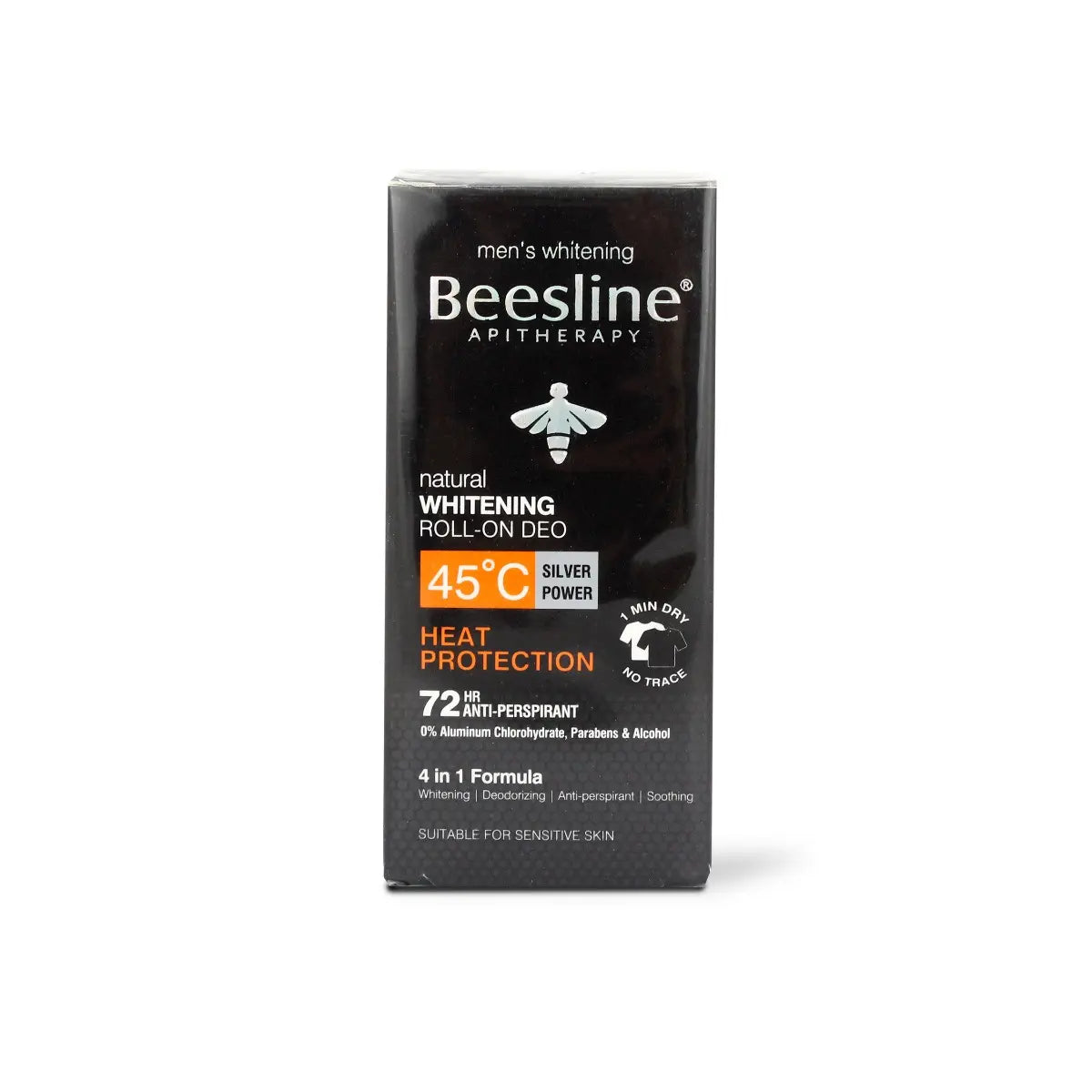 Beesline Whitening Roll-on Deodorant Heat Protection for Men 50ml