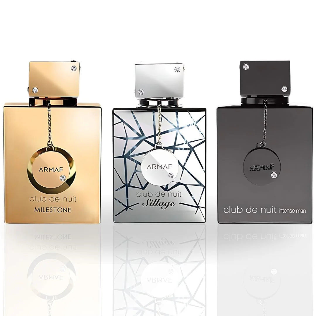 مجموعة عطر ارماف كلوب دي نوي بارفيوم من مجموعة كوليكتورز برايد- 3 قطع × 30 مل