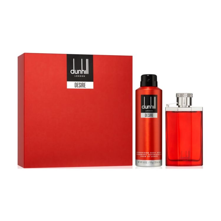 Dunhill Desire Red 100ml EDT Gift Set + 175ml Deodorant Spray