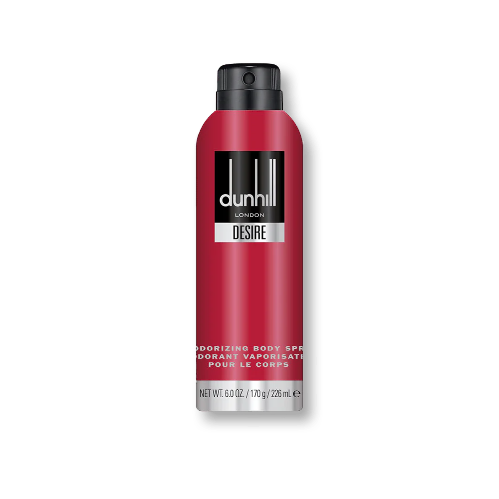 Dunhill Desire Red Deodorant Spray For Men 226ml